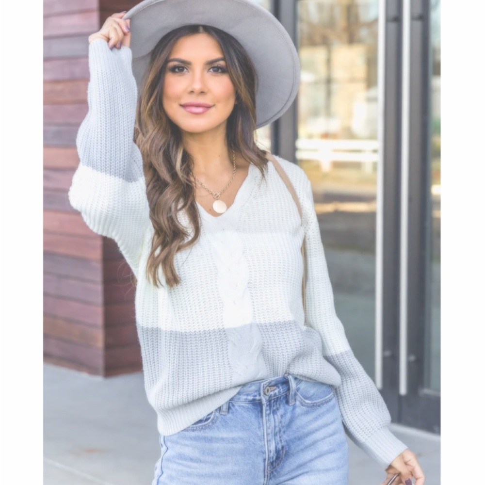 Pink Lily Sweater